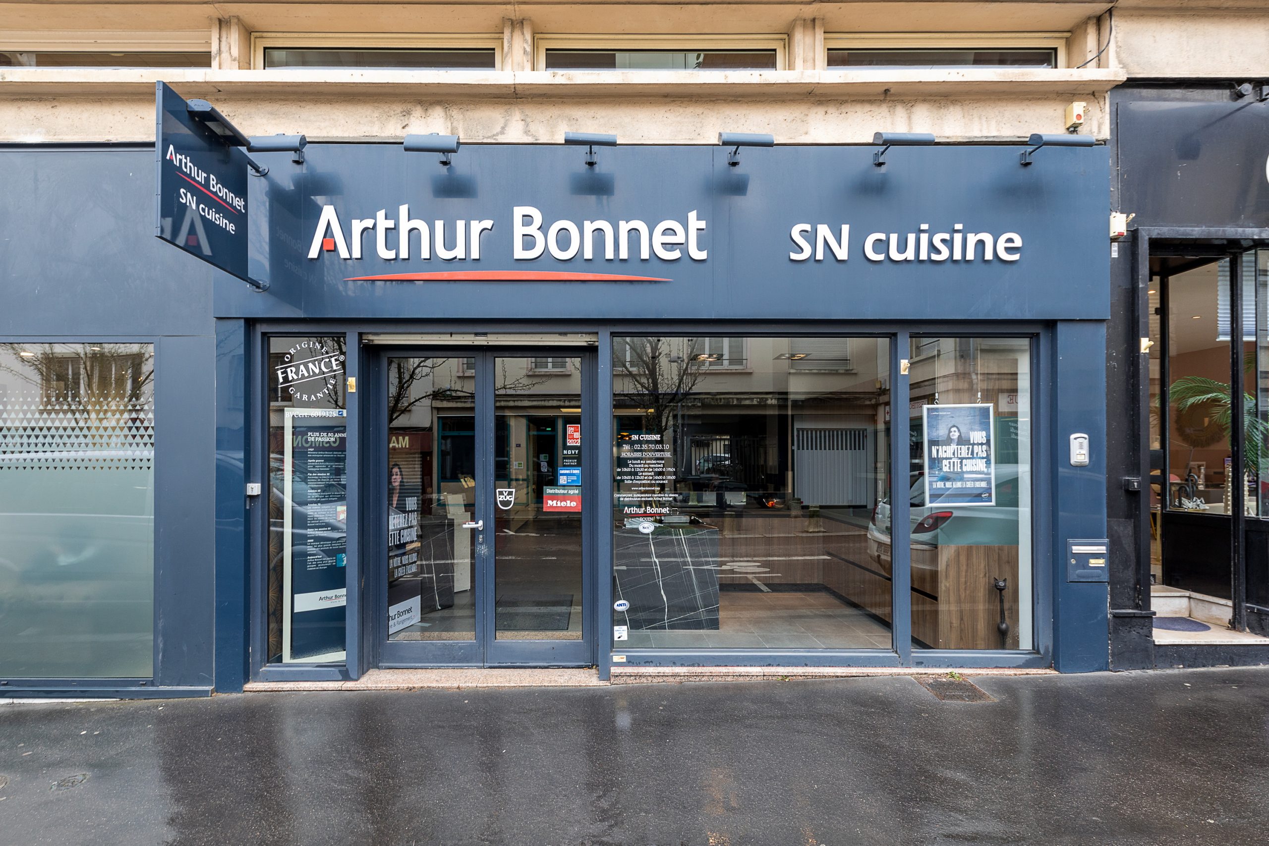 Devanture de l'entreprise Arthur Bonnet SN cuisine